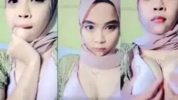 Jilbab Indo Buka Bh Bikin Ngaceng
