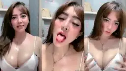 BeeFlo Cantik Toge Live Basah Menggoda
