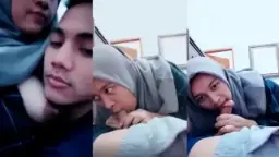Hijab Kulum Kontol Sampai Keluar Peju