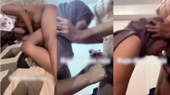 Paksa Ayang Hijab Sepong Ampe Mentok