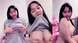 ABG Cantik Tanpa Bra Live Hot