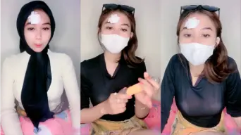 Sungirl Hijab Cantik Tetek Bergetar Menggoda