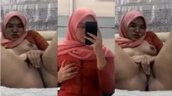 ABG Jilbab Pink Colmek
