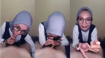 ABG Hijab Abu2 Isep Kontol Doi