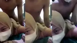 Jilbab Minta di Pijet Malah di Entot