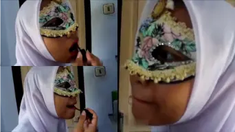 Pesona Cantik Cewek Jilbab Putih
