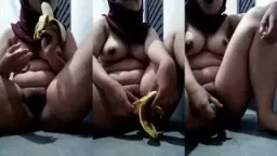 Barbielala Jilboobs Omek Pake Timun Pisang