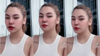 Tiktoker Pirang Yang Lagi Rame Ditele