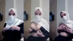 Jilbab Cantik Remas Toket Di Puskesmas