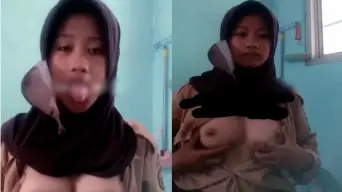 Caca Nissa Pramuka Remas Toket Gede