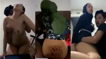 Kompilasi Skandal Riva Hijaber Diewe Pacar