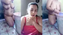 Tante Serin Semok BBW Mandi Live