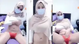 Toge Hijab Citra Jilboobs Pamerin Jembut