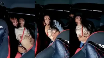 Teman Cewek Mabuk di Mobil