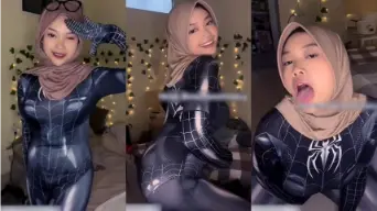 Trakteer Sheii Anathema Spiderwoman Cosplay