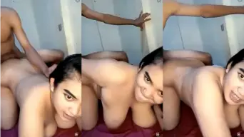 Tante Tobrut Disodok Berondong Dari Belakang