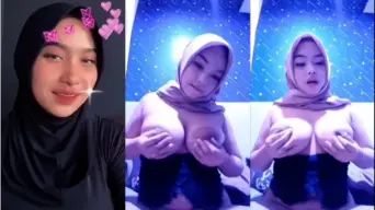 Viral Ukhty Tobrut Hijab Remas Tetek