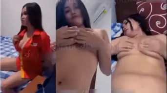 Cewek Seragam Alfamart di Kost Viral